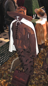 Salon du chocolat Vaux le Vicomte costume de garçon chocolaté
