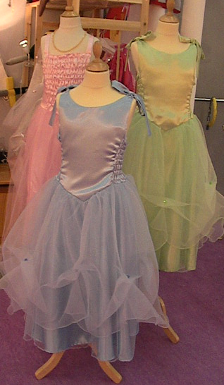Robes de bal en tulle et satin