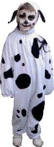 Déguisement de dalmatien